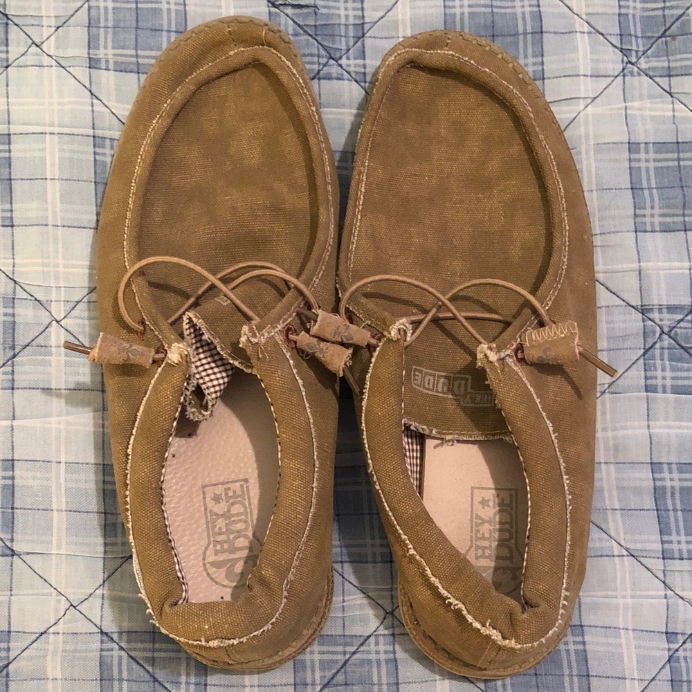 Hey Dude | Casual Slip-On Loafers in Tan